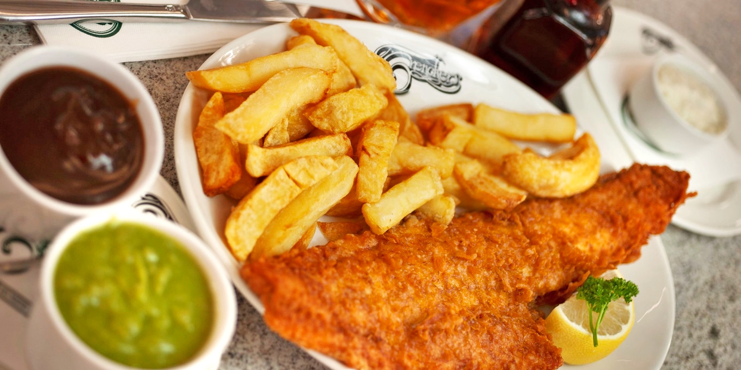 'Delicious' fish & chips for 2 in Whitley Bay 'Delicious' fish & chips for 2 in Whitley Bay