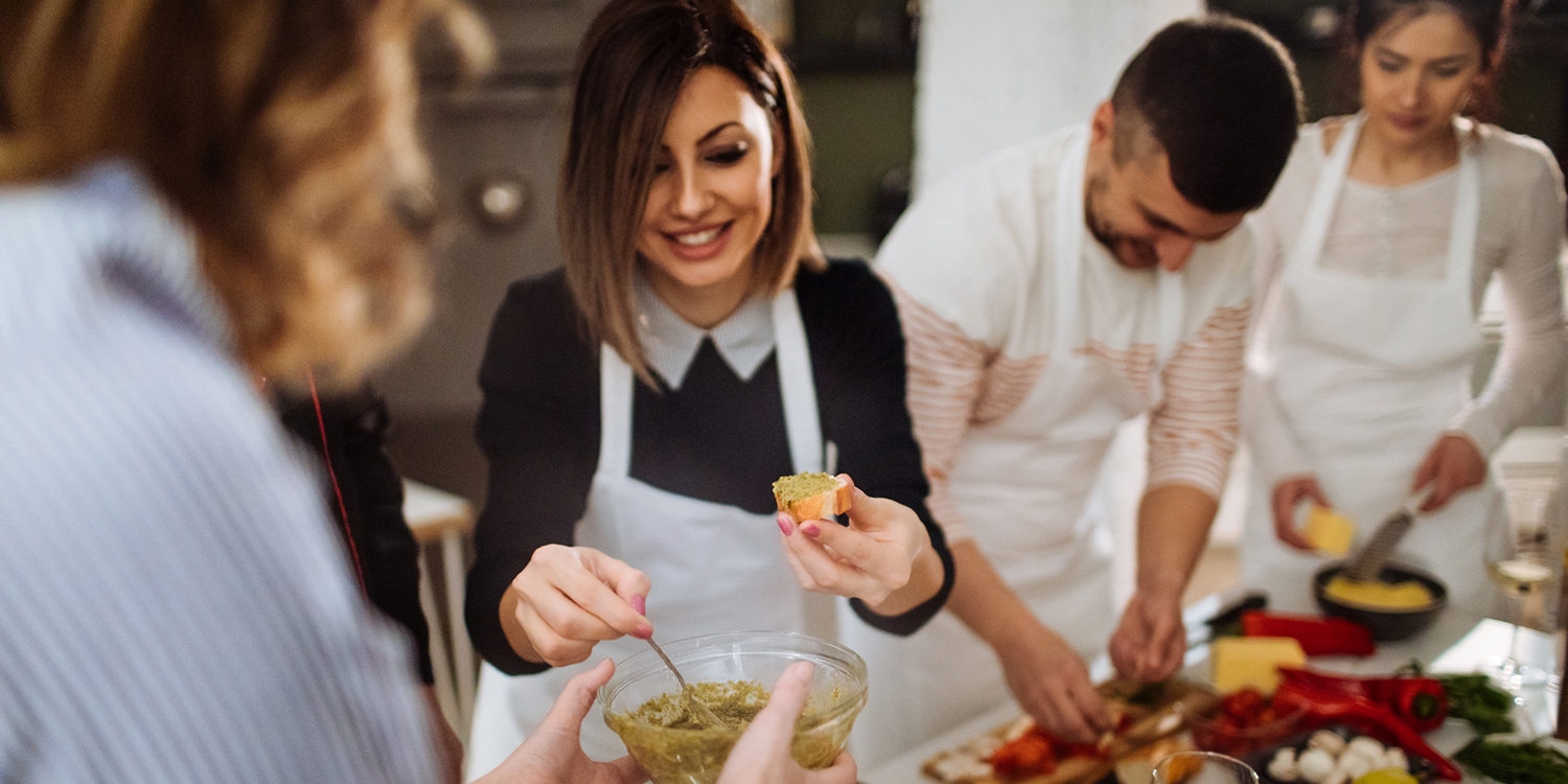 Cookery course w/lunch at the Novelli Academy Cookery course w/lunch at the Novelli Academy