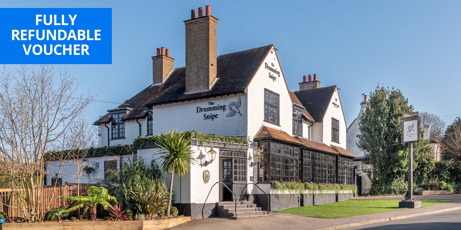 3 courses & bubbly for 2 at Woking gastropub, 48% off 3 courses & bubbly for 2 at Woking gastropub, 48% off