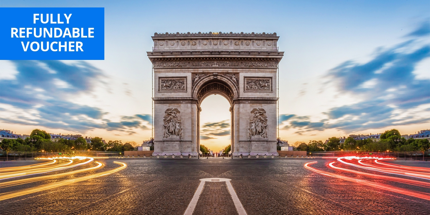 Paris hotel stay near Arc de Triomphe, save 49% Paris hotel stay near Arc de Triomphe, save 49%