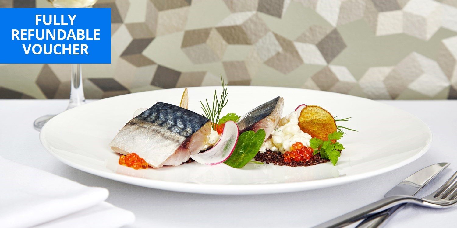 5-star Mayfair hotel: meal & bottle of wine for 2 5-star Mayfair hotel: meal & bottle of wine for 2