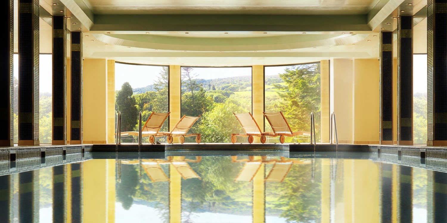 Spa treat w/massage, lunch & bubbly at Bovey Castle Spa treat w/massage, lunch & bubbly at Bovey Castle