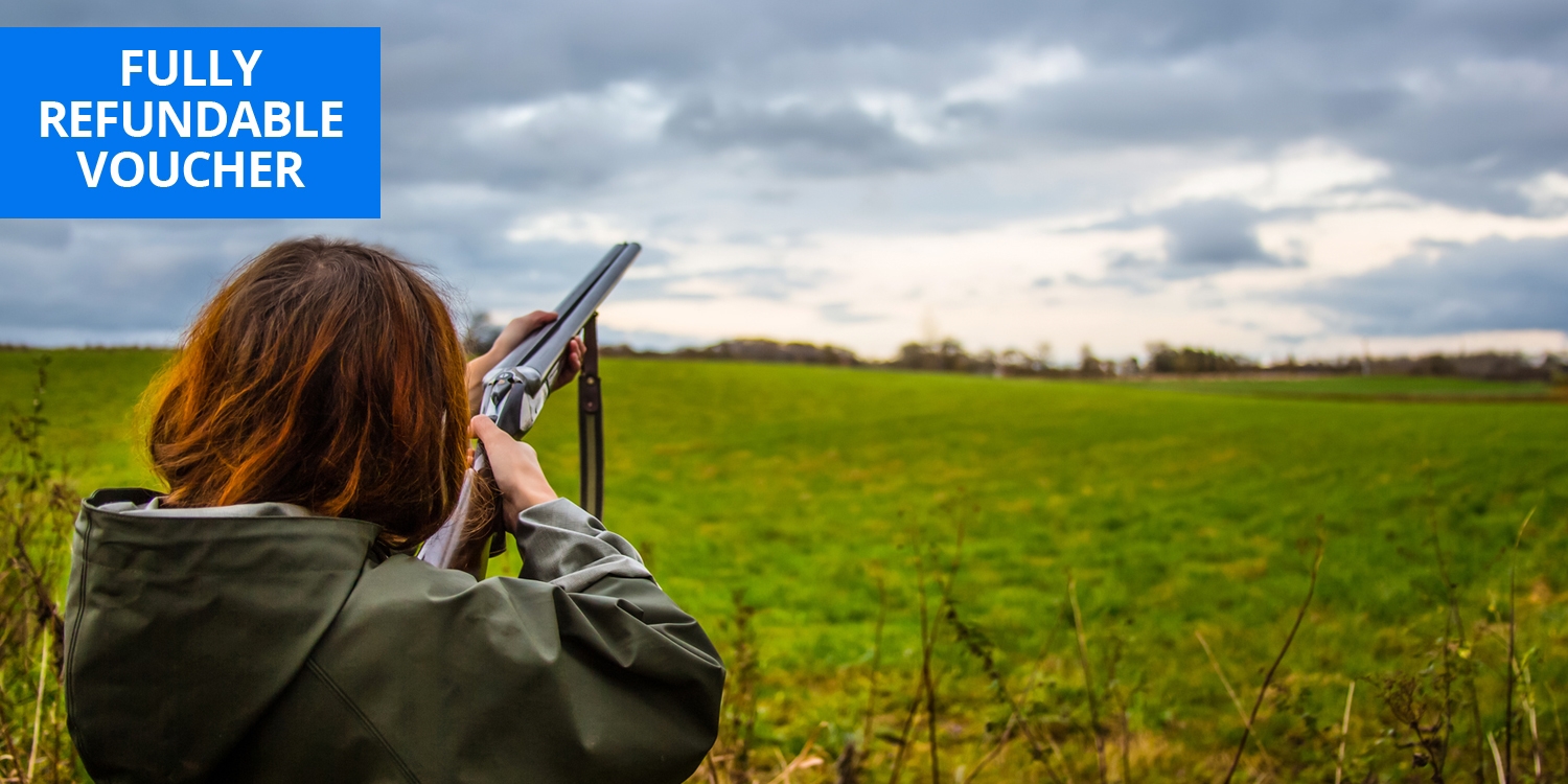 Laser clay pigeon shooting for 2 in Bedfordshire Laser clay pigeon shooting for 2 in Bedfordshire