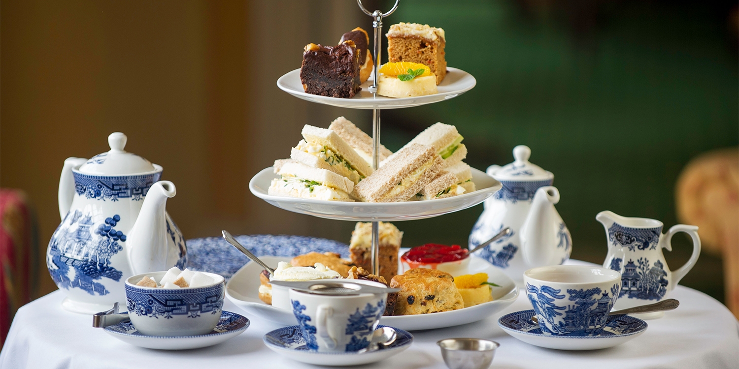 Afternoon tea for 2 at 'idyllic' Cheshire manor Afternoon tea for 2 at 'idyllic' Cheshire manor