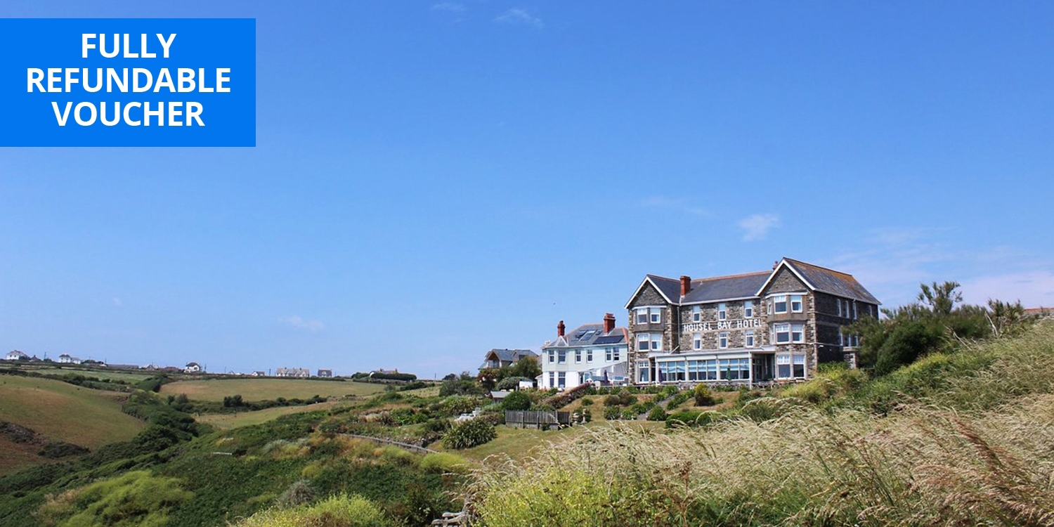 Cornwall: 2-nt clifftop stay inc cream tea, save 49% Cornwall: 2-nt clifftop stay inc cream tea, save 49%