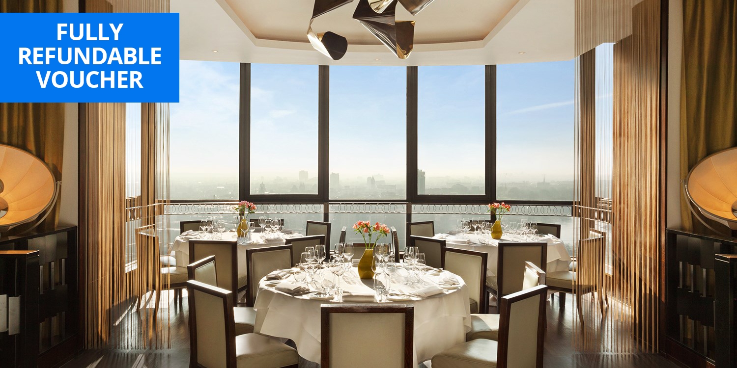 3-AA-Rosette meal & cocktail with London views 3-AA-Rosette meal & cocktail with London views