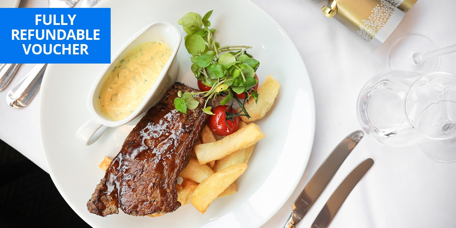 Newcastle: 3-course lunch w/cocktails for 2, save 43% Newcastle: 3-course lunch w/cocktails for 2, save 43%