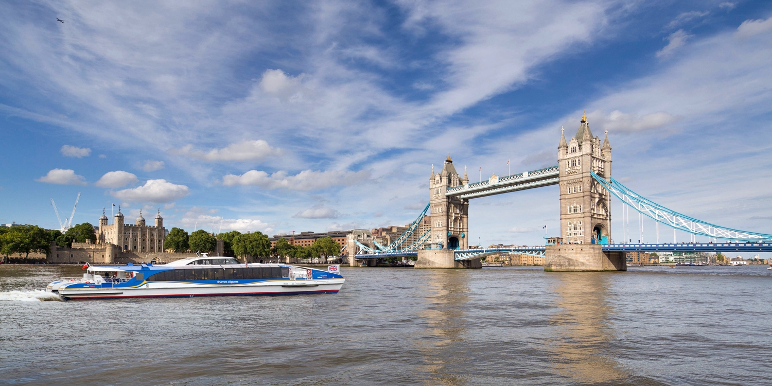 Hop-on, hop-off Thames river bus ticket, save 32% Hop-on, hop-off Thames river bus ticket, save 32%