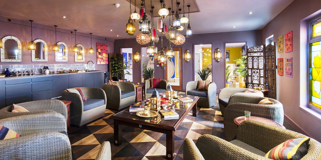Moroccan-style spa treat w/60-min massage nr Newquay Moroccan-style spa treat w/60-min massage nr Newquay