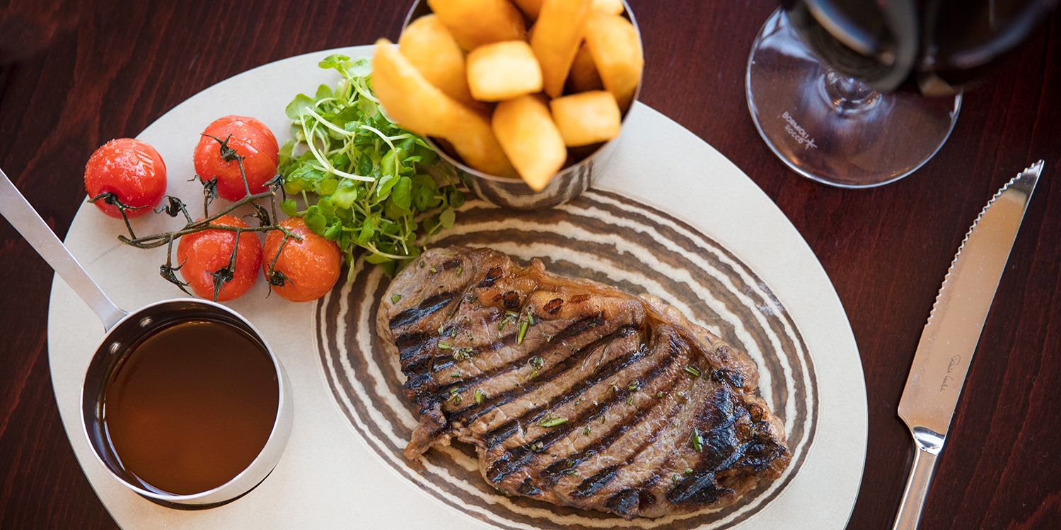 2-course meal for 2 inc bubbly on the Strand 2-course meal for 2 inc bubbly on the Strand
