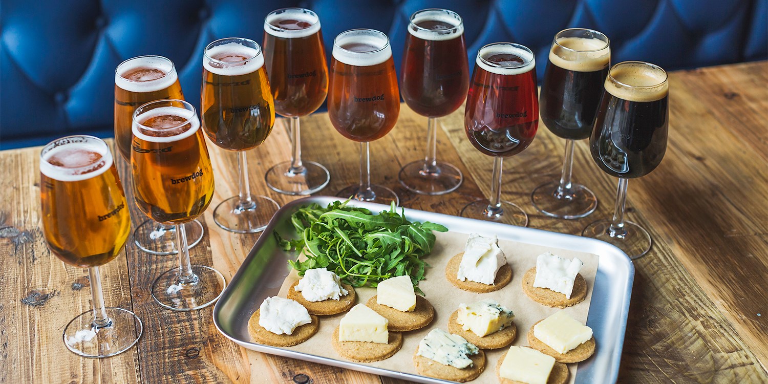 BrewDog beer tasting & cheese for 2: 43 UK locations BrewDog beer tasting & cheese for 2: 43 UK locations