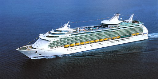 The Navigator of the Seas is one of the world's largest vessels, complete with a rock-climbing wall, ice-skating rink and an ice cream parlor.