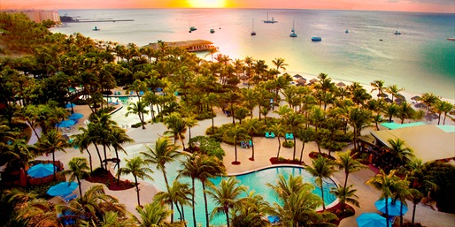 $185 -- Aruba 4-Diamond Beachfront Resort, 45% Off