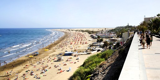 Der Strand von Playa del Ingles