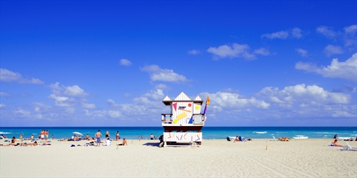 In Florida ist auch im Winter Strandwetter