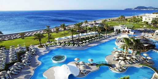 £439 -- 5-Star Rhodes Escape w/Meals & Upgrade