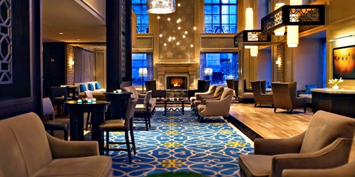 Hilton Chicago lobby 