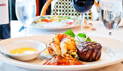 $79 - Zagat-Praised Lobster Dinner for 2 w/Wine, Reg. $258