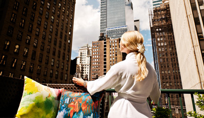 $55 -- Chic Spa w/Rooftop: Hourlong Facial or Massage &amp; Wine