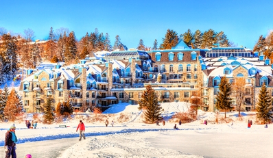 Canada: $119 - Quebec: Laurentians Ski Getaway for 2 incl. Passes