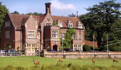 £79 -- Historic New Forest Manor Escape inc Meals, Save 41%