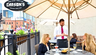 $59 -- Carson's Full BBQ Rib Dinner for 2 w/Drinks, Reg. $92