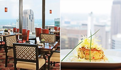 $59 -- Members-Only Tower Club: 48th-Floor Dinner for 2 