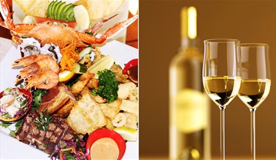 $59 -- Ocean and Earth Platter w/Wine for 2 in Broadbeach