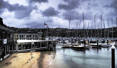 $35 -- Waterfront Restaurant: Meal for 2 inc Wine, 50% Off