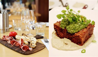 $69 -- Steakhouse Dinner or Lunch for 2 w/Wine &amp; Credit