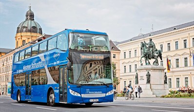 ab 13 € -- Münchner Thementouren mit Panoramabus, bis -50%