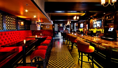 $40 -- Gem: Sexy Gastro-Lounge Dinner for 2, Half Off