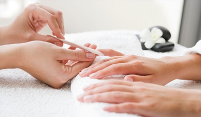 $35 -- Aveda Spa Mani &amp; Pedi in Liberty Heights, Reg. $85