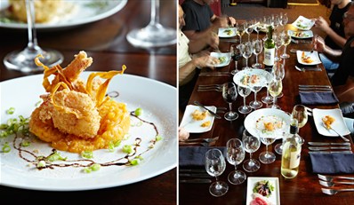 $75 -- 5-Course 'Innovative' Dinner for 2 w/Wine, Half Off