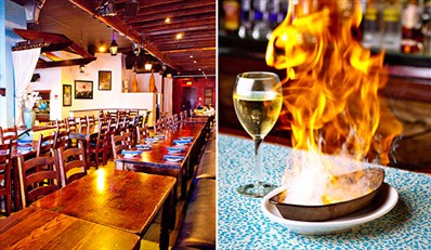 $29 -- CityPlace: Dinner for 2 at Taverna Opa, Reg. $66