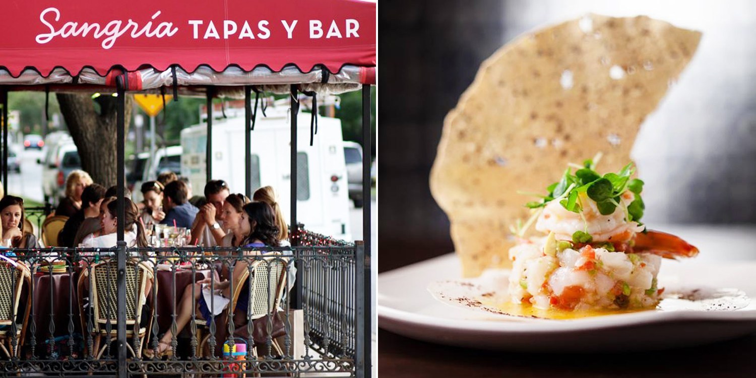 Dallas: $25 -- Sangria: 'Best Tapas' Dinner in Dallas, Save 50%