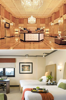 Top: Affinia Manhattan<br>Bottom: Affinia Dumont