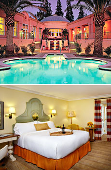 Top: Fairmont Sonoma<br>Bottom: Upgrade to a renovated deluxe room