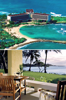 Top: Turtle Bay Resort<br>Bottom: Deluxe Oceanfront Room