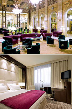 Top: Hotel Concorde Opera Paris<br>Bottom: Hotel Concorde La Fayette
