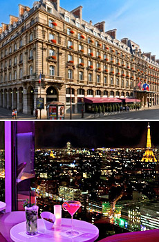 Top: Concorde Opera Paris<br>Bottom: Hotel Concorde La Fayette