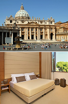 Top: Vatican<br>Bottom: ESH Executive Style Hotel