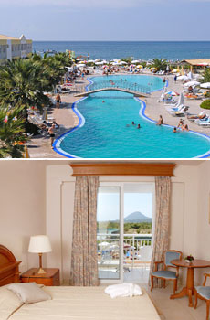 Bottom: Side Sea View Room