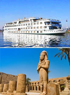 Top: <i>Etoile du Nile I</i><br>Bottom: Luxor