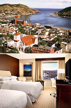 Top: St. John's<br>Bottom: Traditional Room with city view