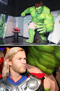The Marvel 4D experience