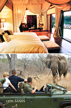 Top: Tinga Game Lodge<br>