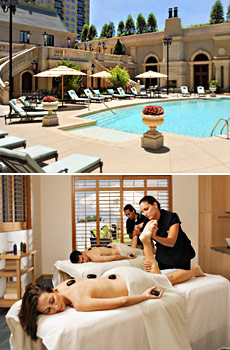 Top: St. Regis Remède Spa<br>Bottom: Elemis Spa at Loews Miami Beach