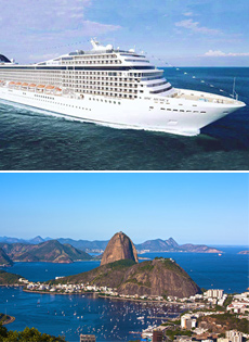 Top: <i>MSC Musica</i><br>Bottom: Rio de Janeiro