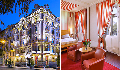 138€ - Prag: 3 Tage im Jugendstilhotel an Moldau für 2, -50%